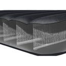 Intex 64150 Dura-Beam 2-Persoons Luchtbed + Ingebouwde Pomp 152x203x25 cm Zwart