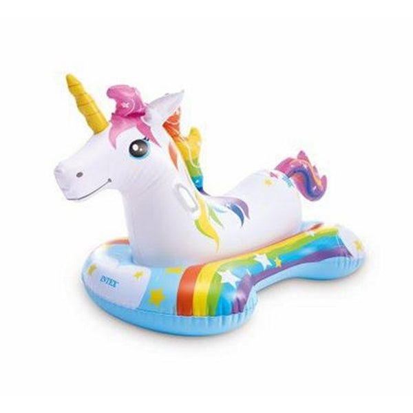 Intex Eenhoorn ride-on 163x86cm