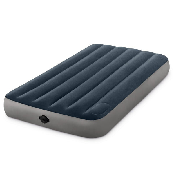 Intex 64781 Single-High Luchtbed 99x191x25 cm Blauw/Grijs
