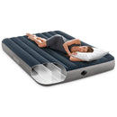 Intex 64783 Single-High Luchtbed 152x203x25 cm Blauw/Grijs