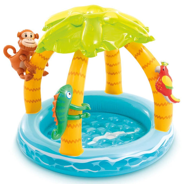 Intex Tropical Island babyzwembad met dakje 58417NP