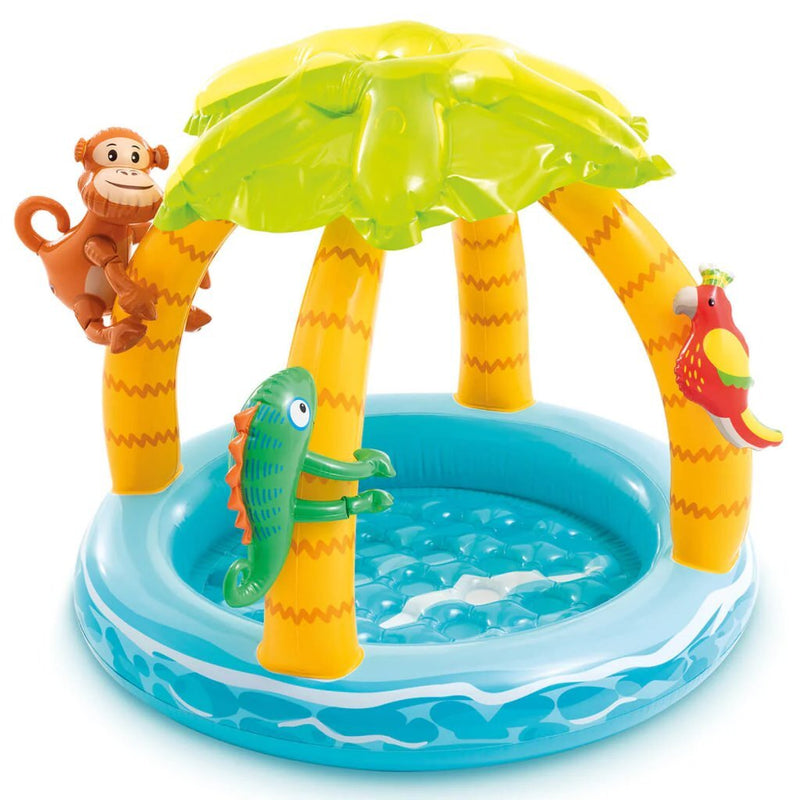 Intex Tropical Island babyzwembad met dakje 58417NP