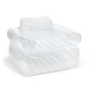 Intex opblaasbare fauteuil - transparant 66502NP