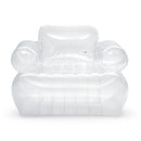 Intex opblaasbare fauteuil - transparant 66502NP
