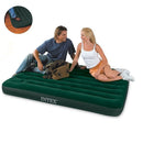 Intex 66928 Full Downy Airbed 191x137x22cm + Ingebouwde Voetpomp