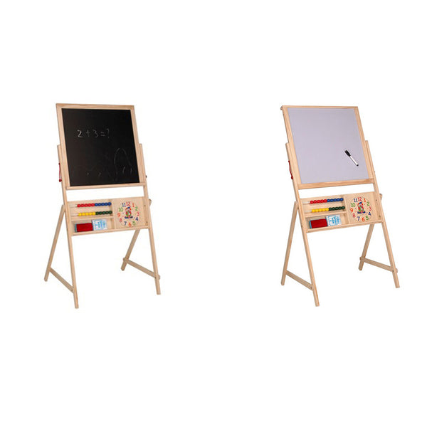 Schoolbord Whiteboard Hout 2 In 1