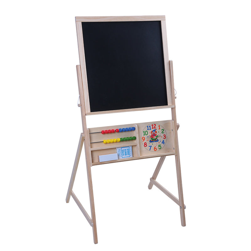 Schoolbord Whiteboard Hout 2 In 1