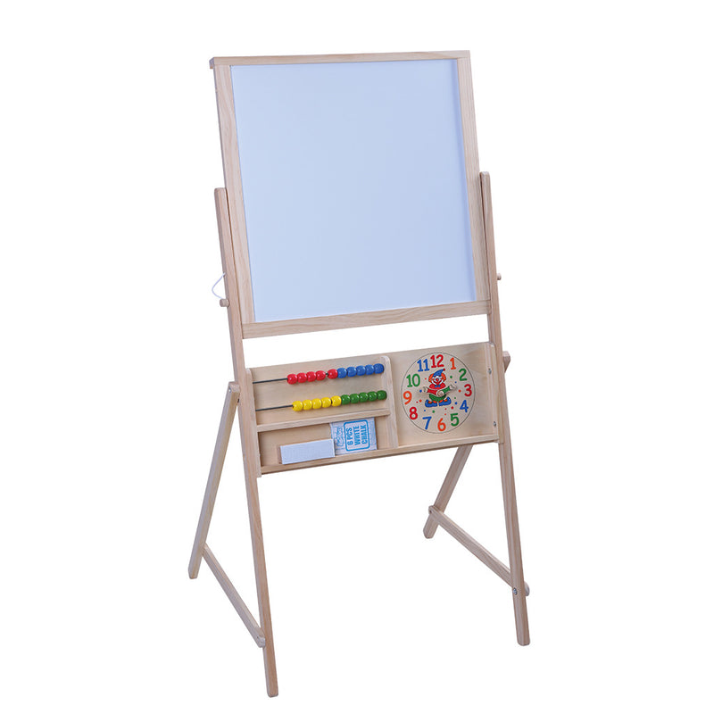 Schoolbord Whiteboard Hout 2 In 1