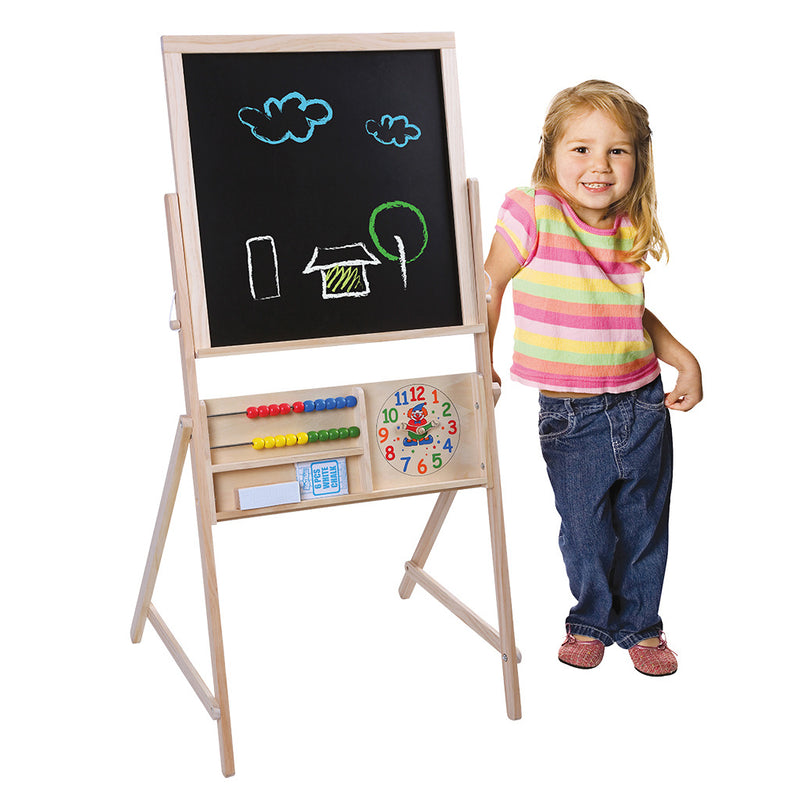 Schoolbord Whiteboard Hout 2 In 1