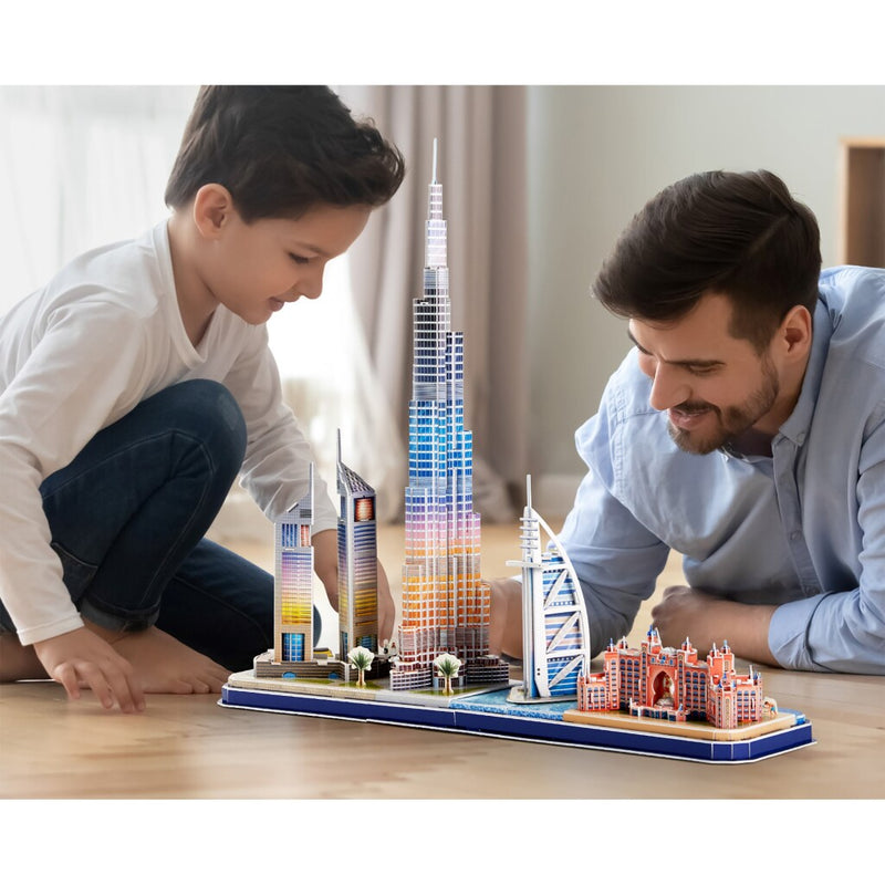 Cubic Fun 3D LED Puzzel Dubai 182 Stukjes