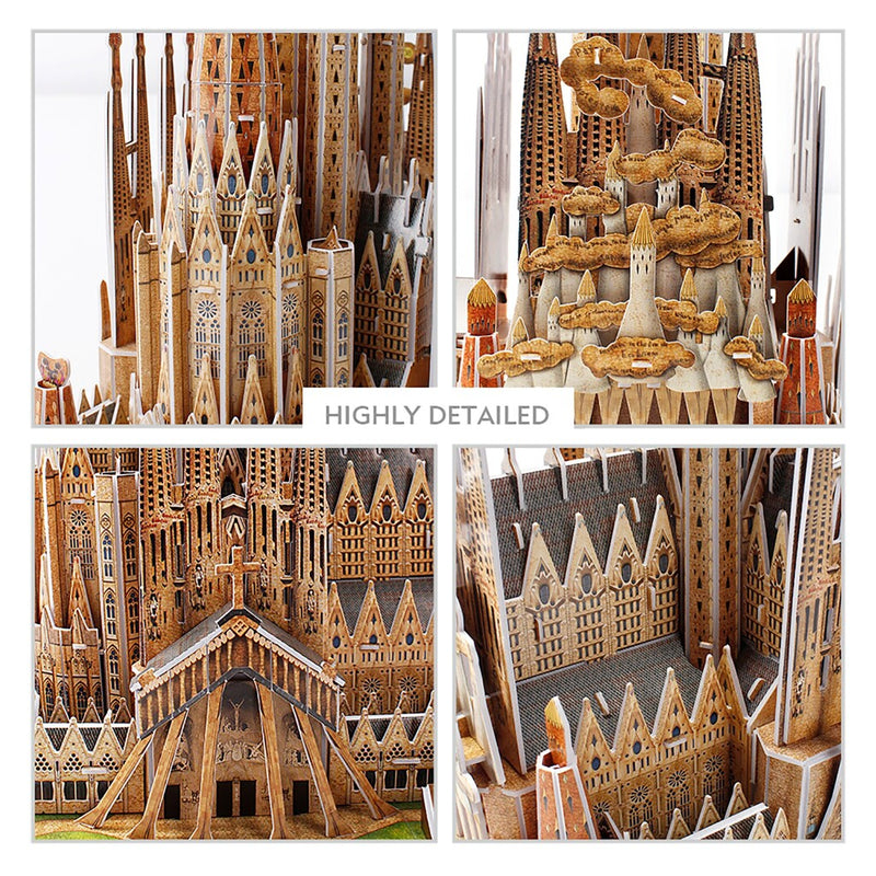 Cubic Fun National Geographic 3D Puzzel Sagrada Familia 184 Stukjes