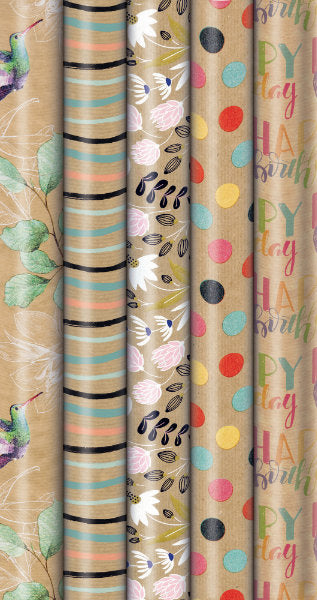 Rol geschenkpapier Urban nature 200x70cm
