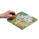 Magnetisch Labyrinth Dieren - 22x22cm