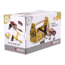 Houten Gereedschapskist Zwart, 33dlg