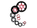 Cassette 10 speed Sunrace CS-MX0 11-36T - zwart/rood