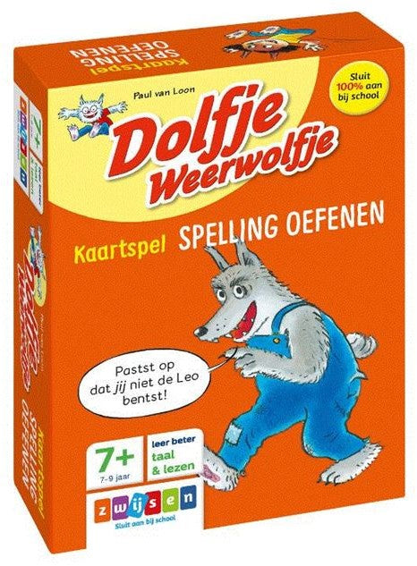 Dolfje Weerwolfje kaartspel spelling oef