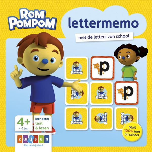 Rompompom lettermemo 735914