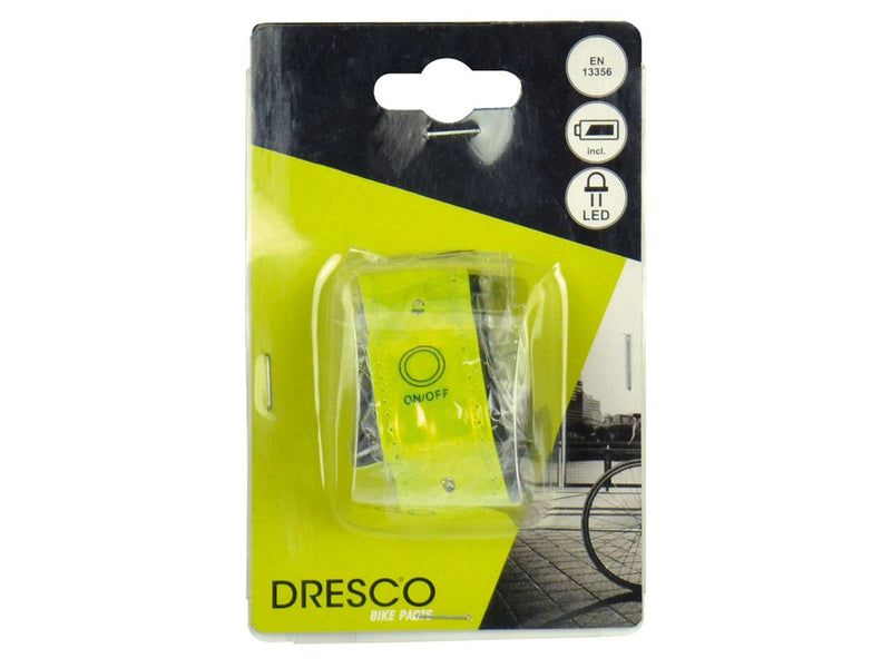 Armband Dresco reflecterend met leds (1 stuks)