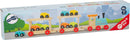 Small Foot - Houten Trein Transporter met Auto's, 11dlg.