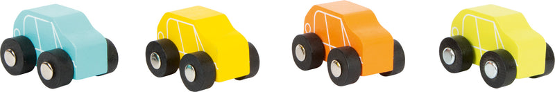 Small Foot - Houten Trein Transporter met Auto's, 11dlg.