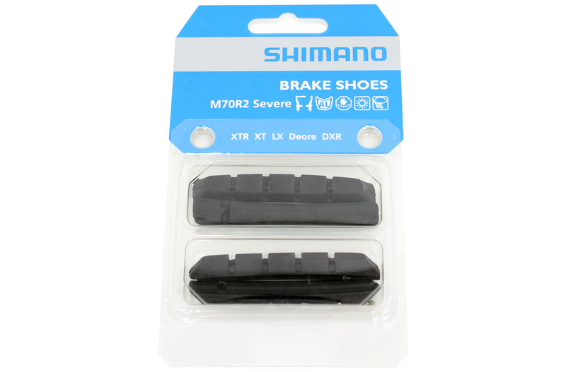 Remrubber Shimano XTR / XT / LX / Deore / DXR M70R2 (+1mm) - 2 paar