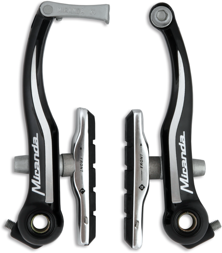 V-brake Miranda Sirius Mat-Zwart  Universeel voor of achter