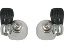 Down-tube kabelstopper Sunrace SP131 - links en rechts - zilver (1 set)