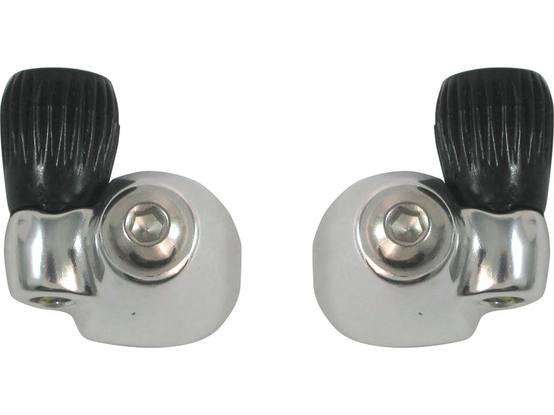 Down-tube kabelstopper Sunrace SP131 - links en rechts - zilver (1 set)