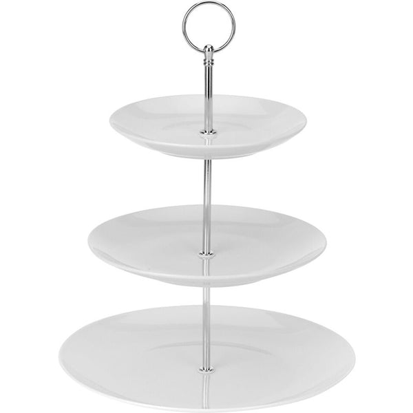Exccellent Houseware Etagere Porselein 3laags 36cm Hoog