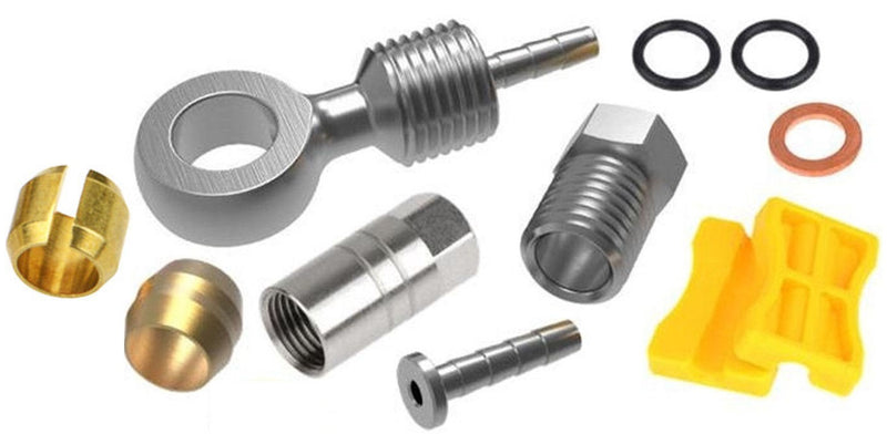 Adapterset voor hydraulische remleiding passend Shimano BH90