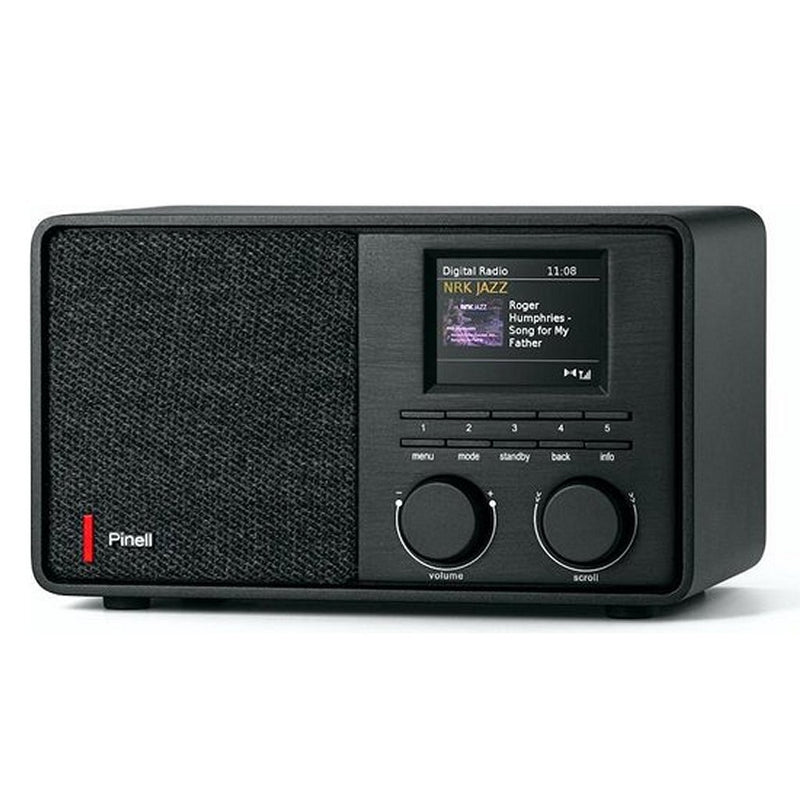 Pinell SUPERSOUND 201 DAB+ Digitale Tafelradio Zwart