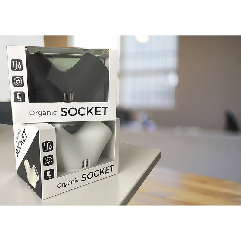 Sil Products OS2USBB Stekkerdoos 2-wegs 1.4 M Zwart - 2 X Schuko / 2x Usb