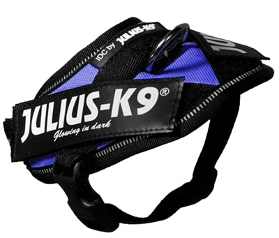 Zzzjulius K9 Power-harnas/tuig Voor Labels Blauw BABY 1/30-37 CM