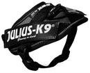 Julius K9 Idc Power-harnas/tuig Voor Labels Zwart BABY 2/35-43 CM