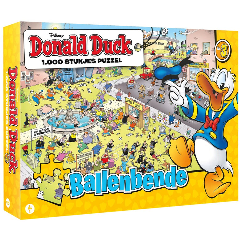 Disney Puzzel Donald Duck Ballenbende 1000 Stukjes