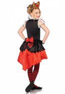 Wonderland Queen Meisjes Carnaval Kostuum - Maat S (4 tot 6 jaar)