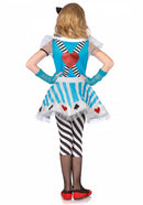 Alice In Wonderland Meisjes Carnaval Kostuum - Maat XS (3 tot 4 jaar)