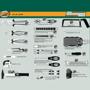 Brüder Mannesmann Gereedschapskoffer - 133 delig