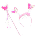 Verkleedset Vlinder Roze