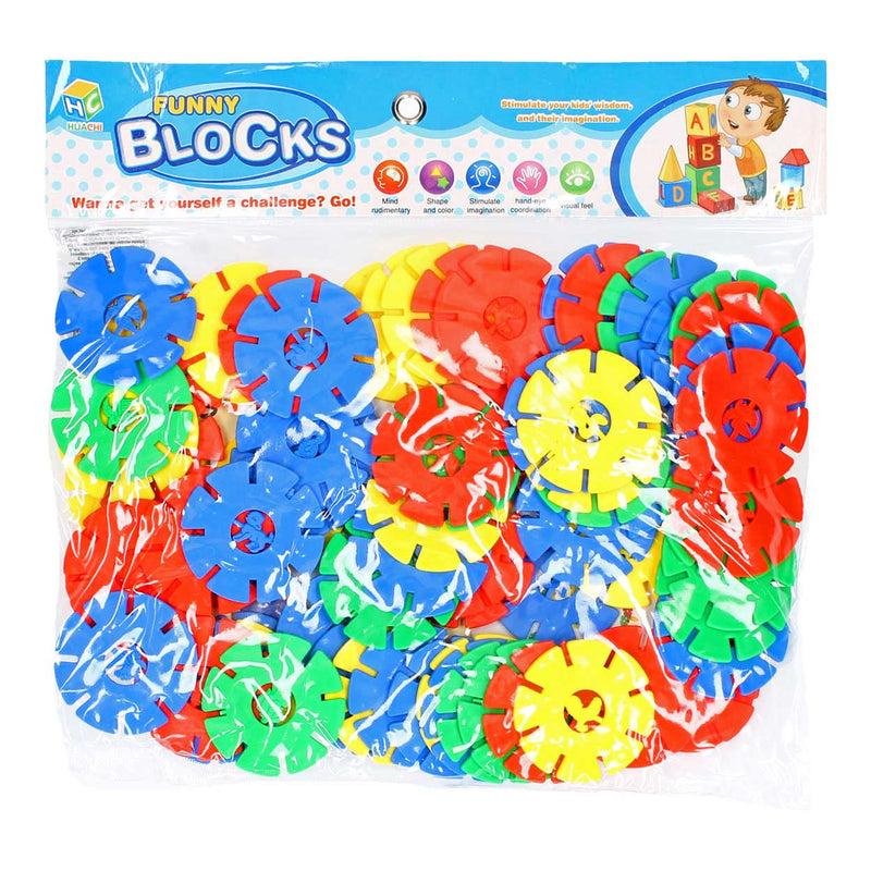 Bouwschijfjes, 75st.