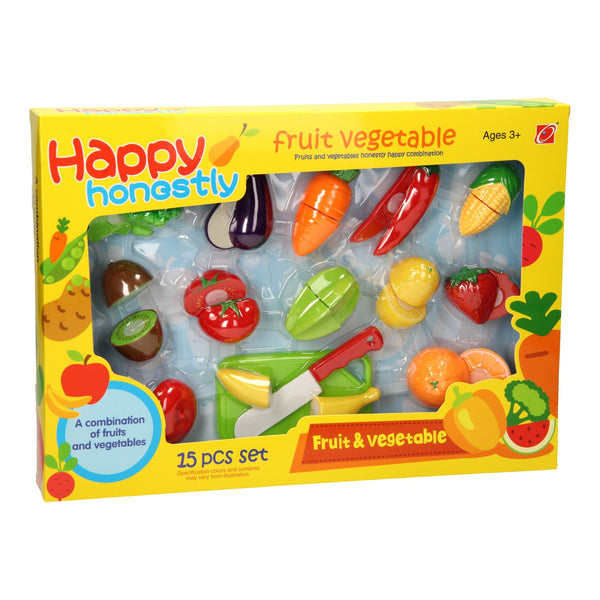 Snijgroente - en Fruit, 15dlg.
