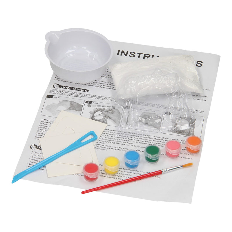 Gips Gieten - Fotolijstje Meisje