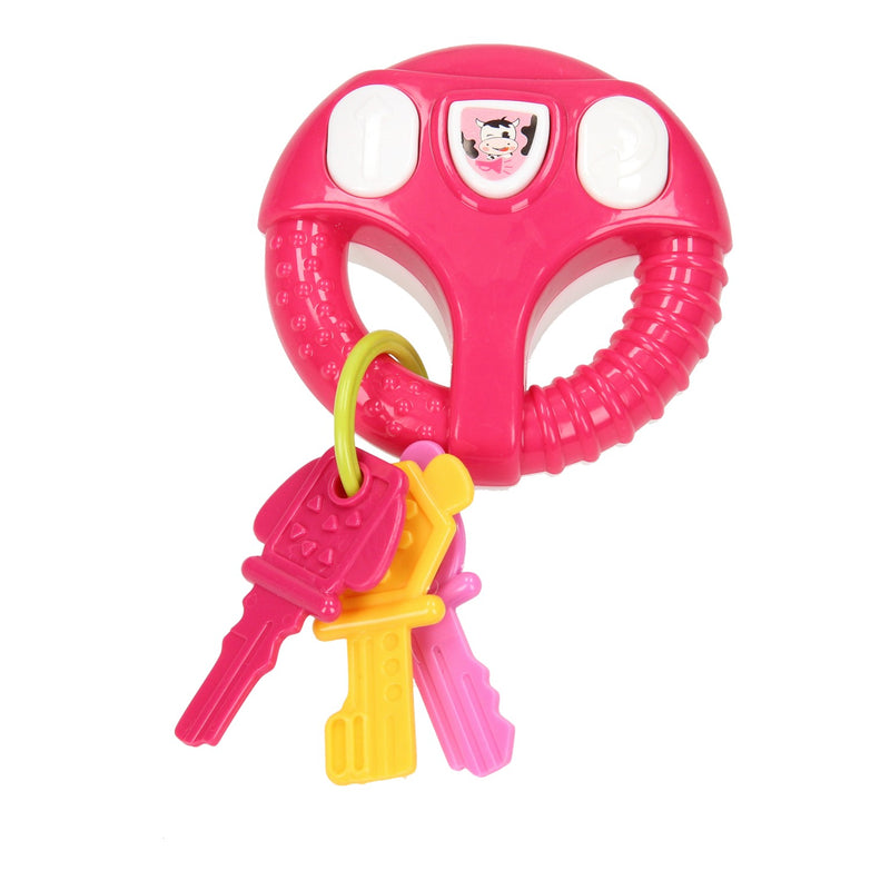 Speelstuur met Sleutels - Roze