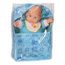 Babypop met Draagtas - Blauw, 30cm