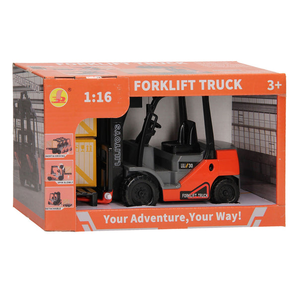 Heftruck met Frictiemotor, 1:16.