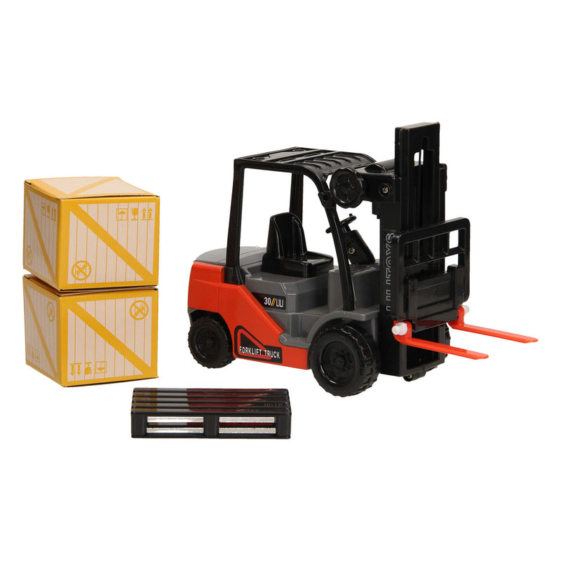 Heftruck met Frictiemotor, 1:16.