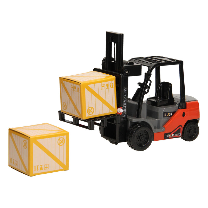 Heftruck met Frictiemotor, 1:16.