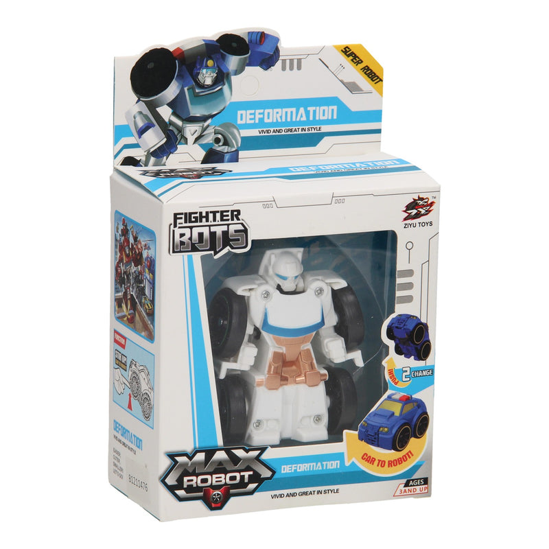 Max Robot Transformeer Auto - Blauw