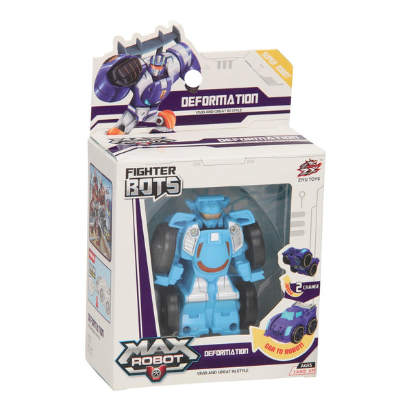 Max Robot Transformeer Auto - Lichtblauw