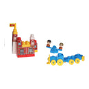 City Brandweer Bouwblokken Speelset, 50dlg.
